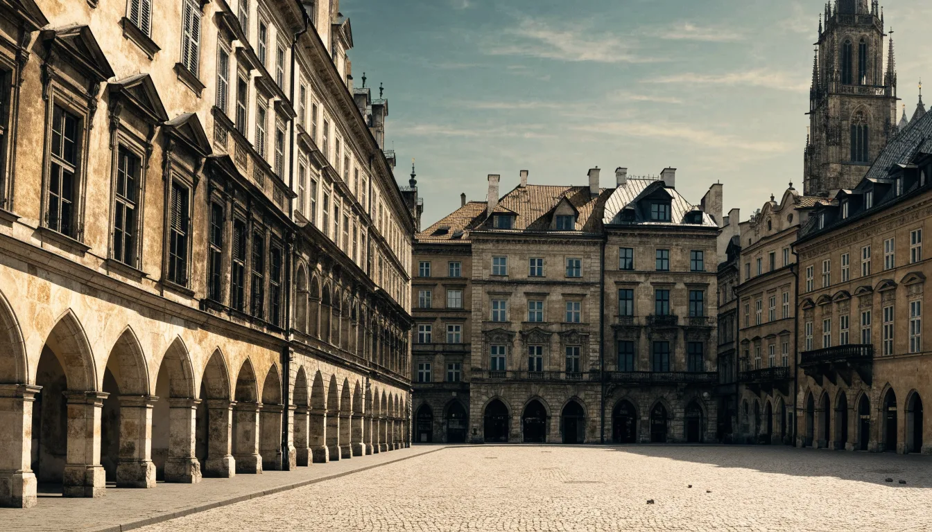 mały rynek w krakowie