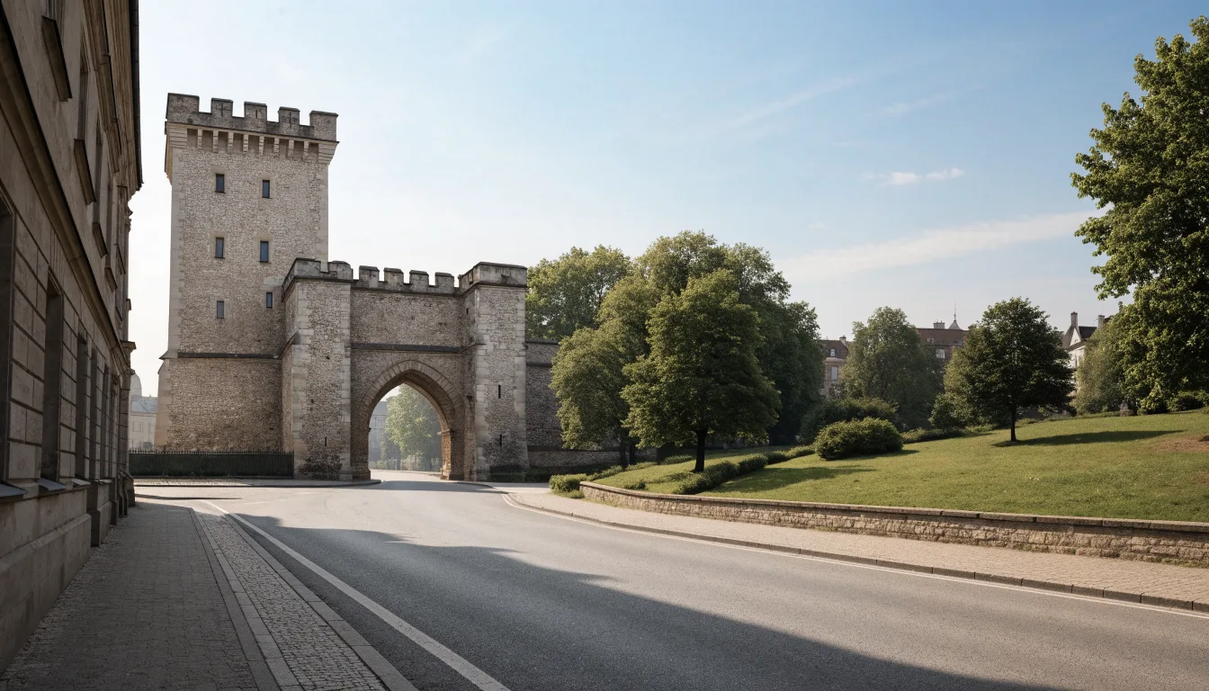 brama floriańska kraków